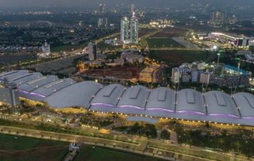 penampakan bsd city dari ketinggian